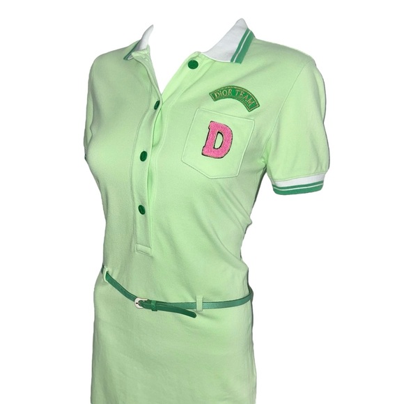 AUTH VTG Christian Dior Sport Golf Polo Tennis Dress - Picture 3 of 16